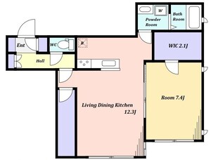 MANOAの物件間取画像